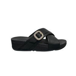 FitFlop Lulu crystal buckle