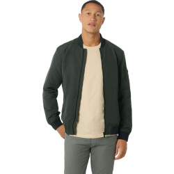 No Excess Jacket short fit bomber dark steel