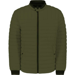 No Excess Jacket short fit padded dark moss