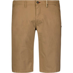 No Excess Short chino garment dyed twill stre
