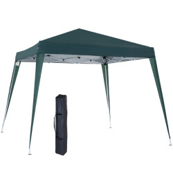 4goodz Opvouwbare partytent 240x240 cm voor tuin en feest groen