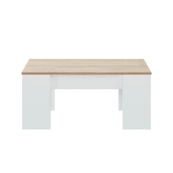 CaliCosy Salontafel met opklapbaar blad l100 cm alida