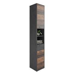 CaliCosy Badkamerkolom 2 deuren en 1 lade l32 x h190cm madoc