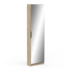 CaliCosy Schoenenkast 1 deur spiegel l50 cm zapatero