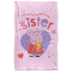 Peppa Pig Grote zus deken