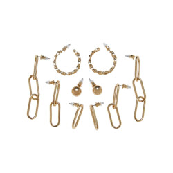 Urban Classics Oorbellen met verschillende designs (set van 5)