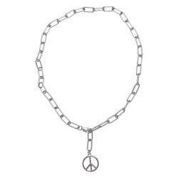 Urban Classics Vredessymbool ketting & hanger