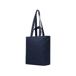Vinga Hilo aware gerecyclede canvas boodschappentas met rits