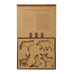 Vinga Scandinavische cookie cutter (set van 5)