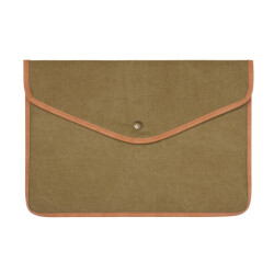 Vinga Bosler canvas gerecyclede laptophoes