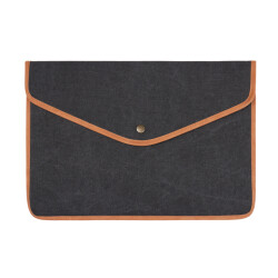Vinga Bosler canvas gerecyclede laptophoes