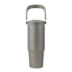 Vinga Eos trek gerecycled roestvrijstalen fles van 880 ml