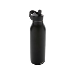 Avira Ara flip top gerecycled roestvrijstalen waterfles van 500 ml