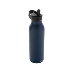 Avira Ara flip top gerecycled roestvrijstalen waterfles van 500 ml