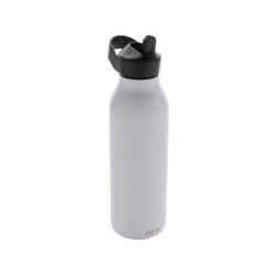 Avira Ara flip top gerecycled roestvrijstalen waterfles van 500 ml