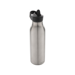 Avira Ara flip top gerecycled roestvrijstalen waterfles van 500 ml