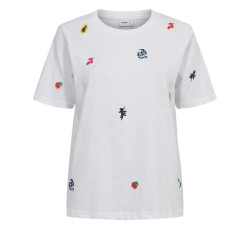 Nümph Nuzoey t-shirt 705554 bright white