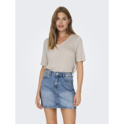 Only Onlelise s/s v-neck top jrs