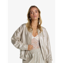 Alix The Label Dames bomberjas foil