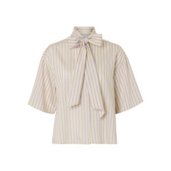 Selected Femme slflana-juno 3/4 bow shirt b 16097296 first bloom