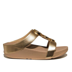 FitFlop Halo bead circle metallic hbar