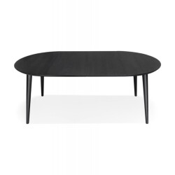 Alterego Ortensia uitschuifbare ronde eettafel 120-220x120x75 cm