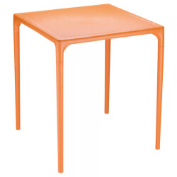 Alterego Kuik vierkante eettafel 72x72x72 cm