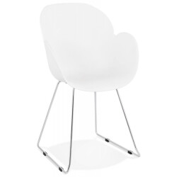 Alterego Nego design stoel 58x59x87 cm