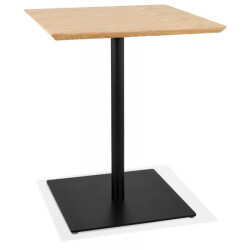 Alterego Sumo design vierkante tafel 70x70x755 cm