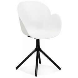 Alterego Stoel met armleuningen apodis 59x59x855 cm
