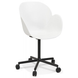 Alterego Bureaustoel met armleuningen orion 59x59x85 cm