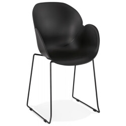 Alterego Stoel met armleuningen zakary 59x54x89 cm