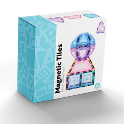 Learn and Grow Toys Learn and grow magnetische tegels pastel dome pakket 22 delig