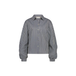 Nukus Quirine blouse stripe nks02028