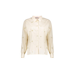 Geisha 53068-14 blouse embroidery flowers