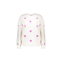 Geisha 52084-21 sweater hearts terry