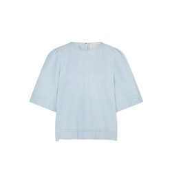 By-Bar Amsterdam Olivia bleached denim blouse 25112003
