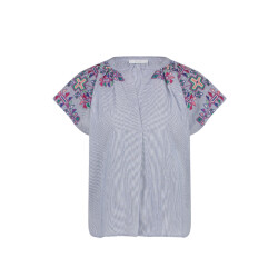 By-Bar Amsterdam Amie embroidery blouse 25112005