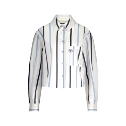 Nukus Sorrento blouse stripe nks02055