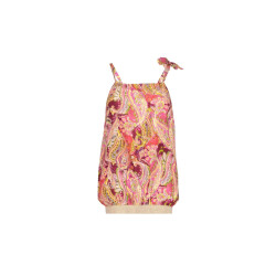 Geisha 53330-40 top halter paisley print
