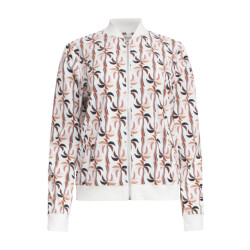Smashed Lemon 25253 palm print bomber jackettravelkwaliteit |