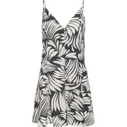 Only Onlkasina strap short dress wvn birch/para black g