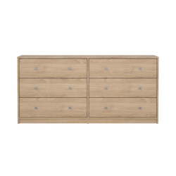 CaliCosy Dubbele ladekast met 6 lades b143,1 cm lise
