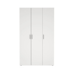 CaliCosy Kleerkast met 3 deuren wit h200,9 cm lana