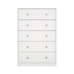 CaliCosy Ladekast met 5 lades wit h108,1 cm lise