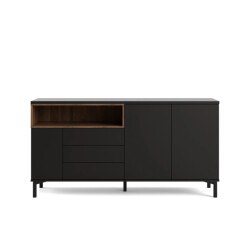 CaliCosy Dressoir met 3 deuren, 3 lades en 1 open vak b175,7 cm april
