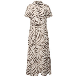 Street One a144565 maxi viscose shirt dress aop