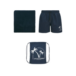 Jack & Jones Jongens beach pack jpstmaui strandpakket donker
