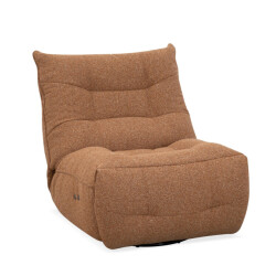 Label51 Fauteuil relax & recharge coral boucle