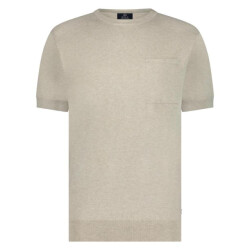 Marco Manzini 25108yv58 yvan knitted t-shirt melange